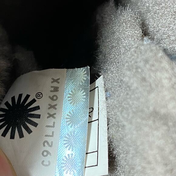 UGG Alasdair Waterproof Wedge Ankle Boots Women's Size 8 Brown Leather Lace Up - Picture 10 of 10